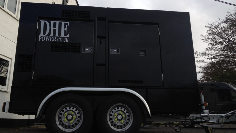 Gloucestershire Stage Hire 100KVA Generator