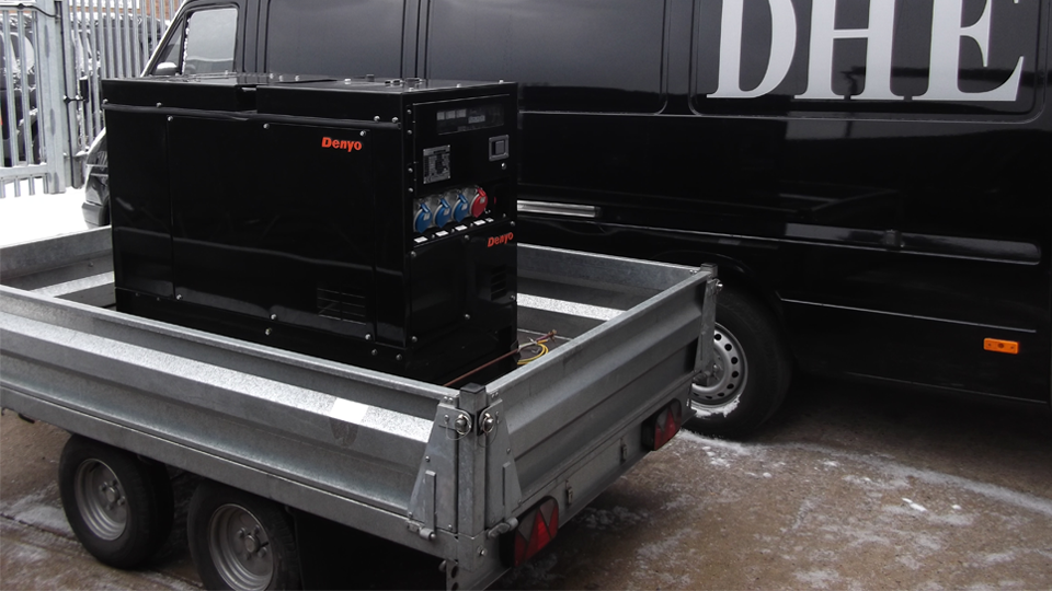 Gloucestershire Stage Hire 12.5KVA Generator