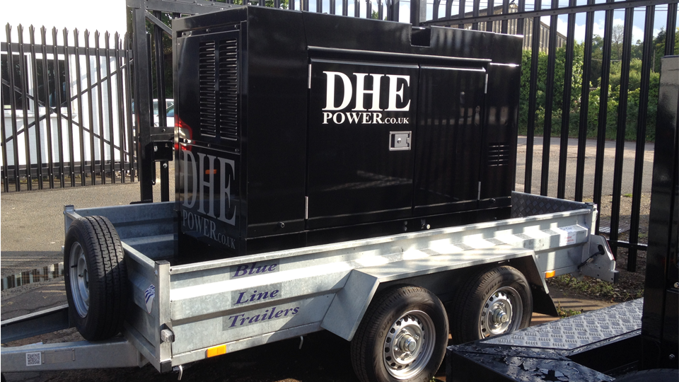 Gloucestershire Stage Hire 60KVA Generator